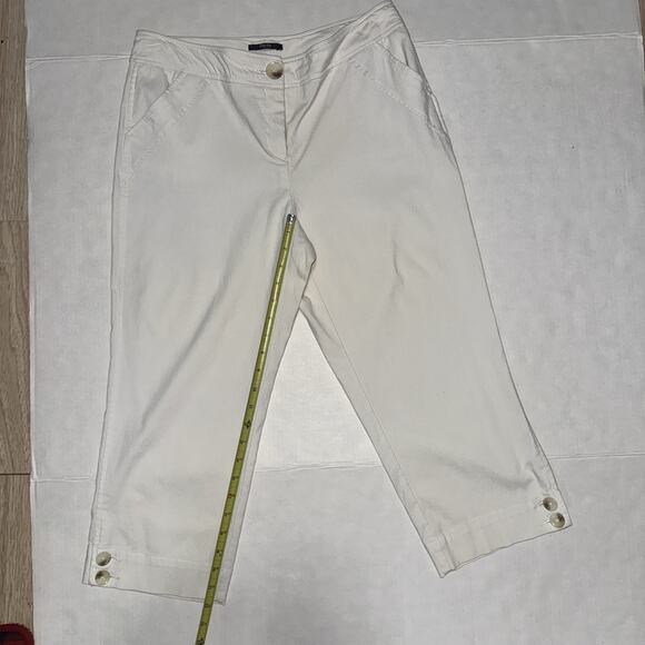 Style & Co. Womens 10 Capri Pants Stretch Professional Lightweight Causal Basic - Picture 7 of 9